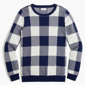 J.Crew Factory Buffalo Check Sweater